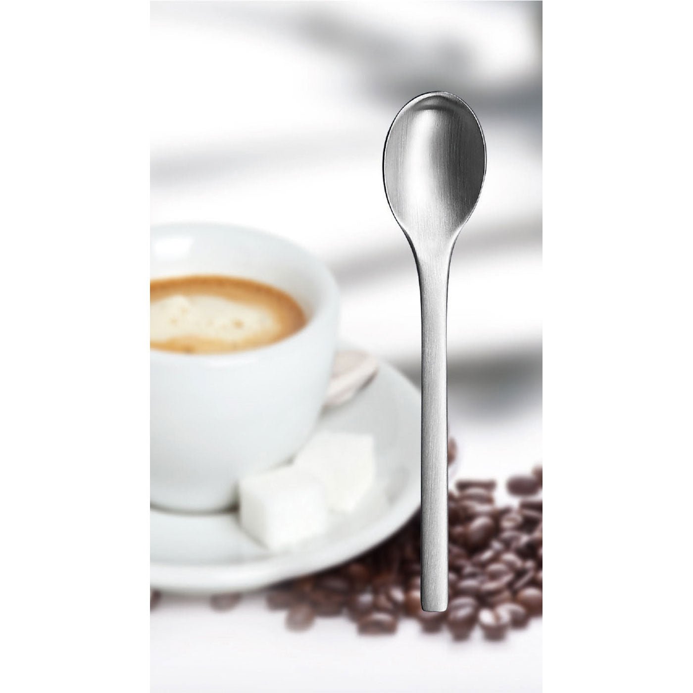 Espressolöffel 6 Stück ONE Extra matt -