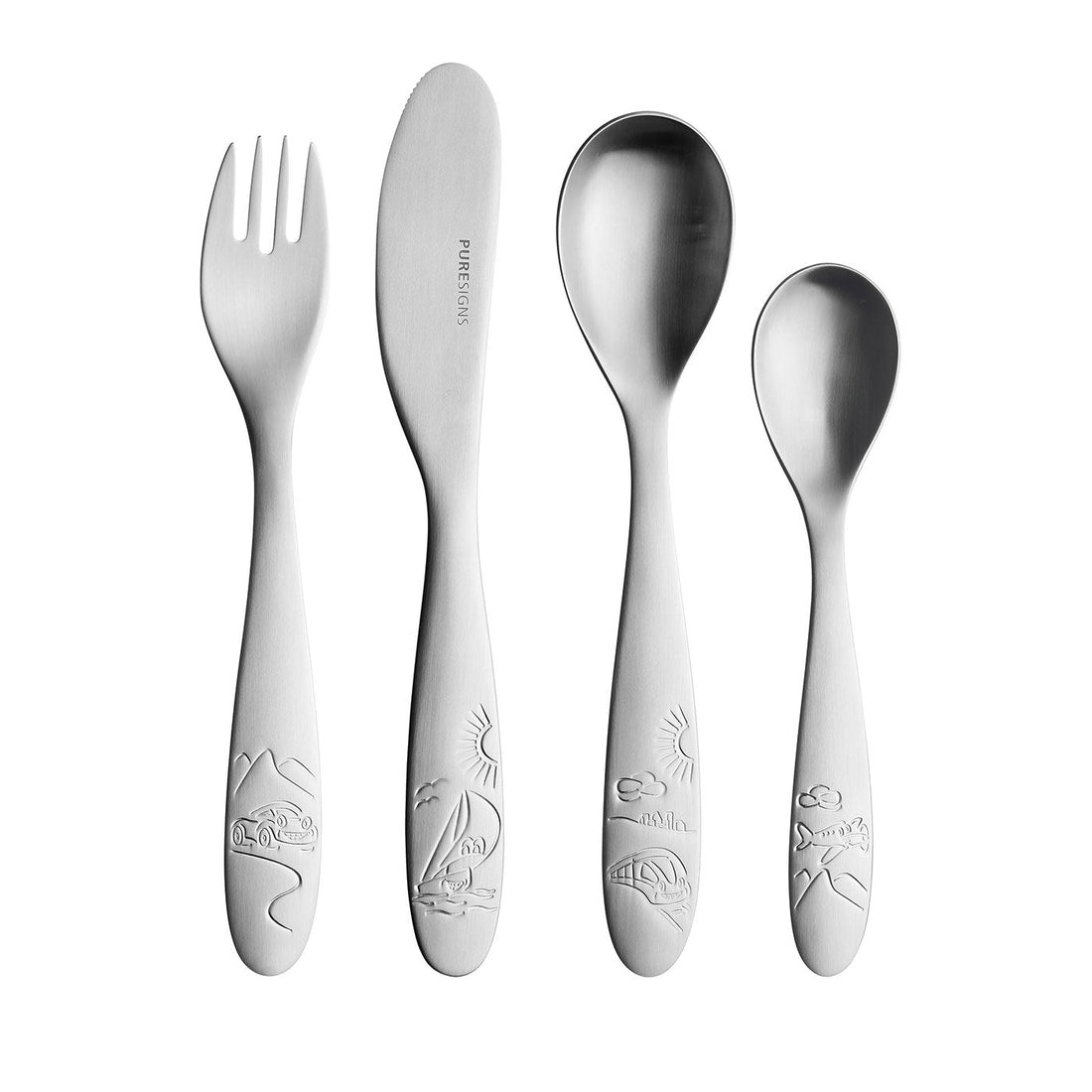 Kinderbesteck 4 - teilig TRIP -