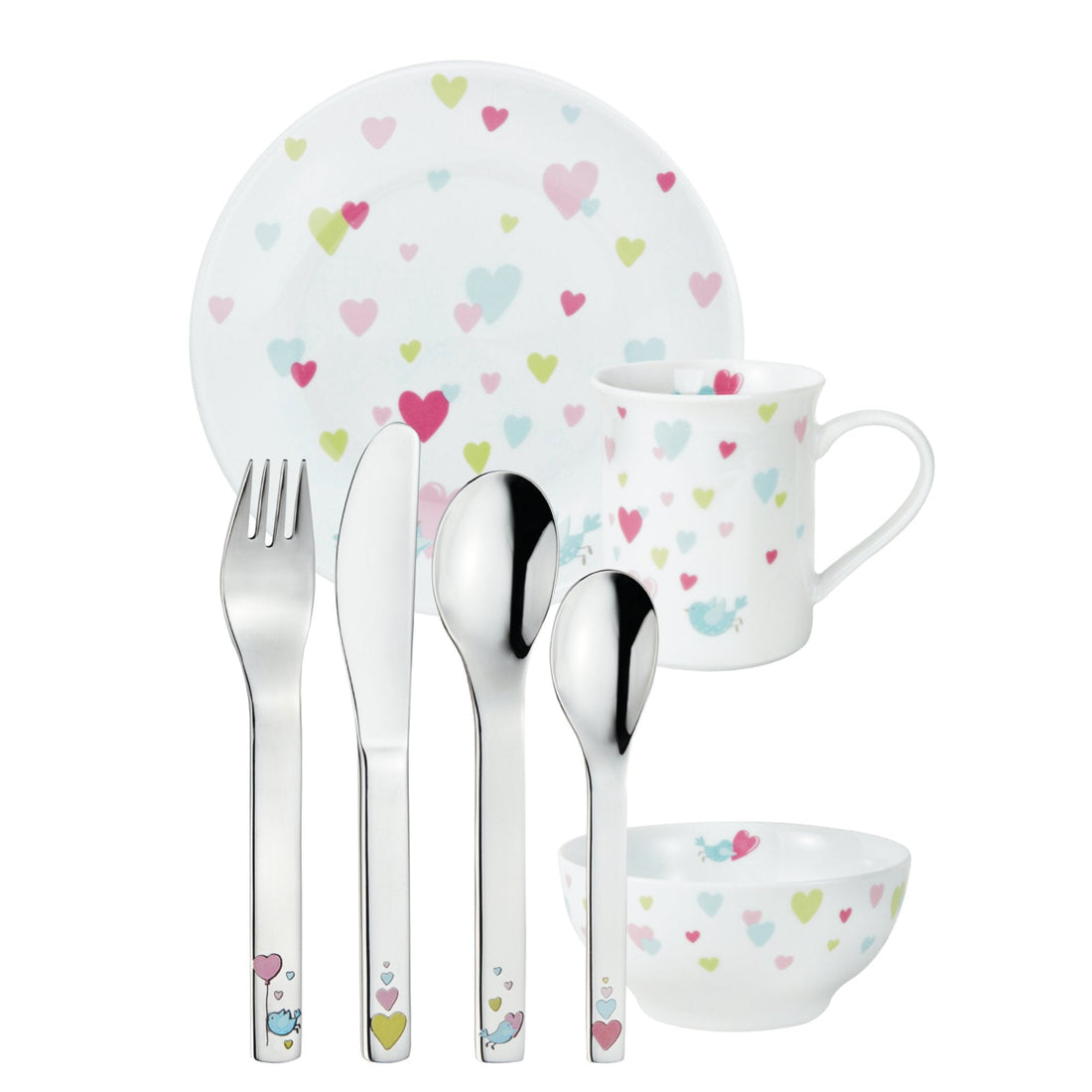 Kindergeschirr Set 7 - teilig CORA -