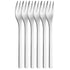 Kuchengabel 6 Stück ONE Extra matt -